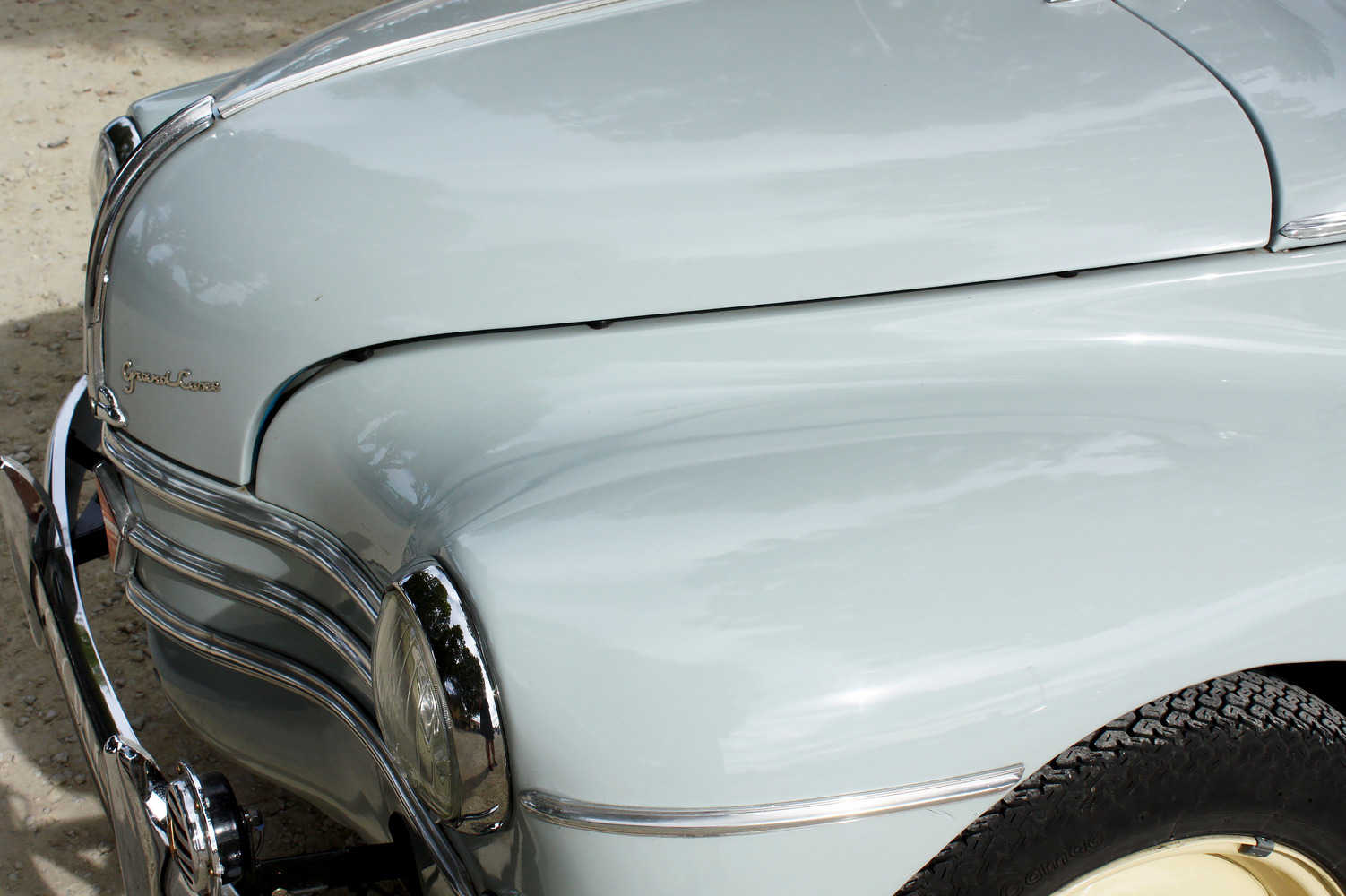 Classic Car with impeccable paint